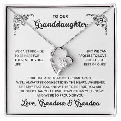 To My Beautiful Granddaughter - A006