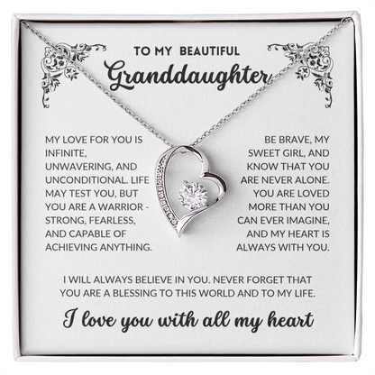 To My Beautiful Granddaughter - A004