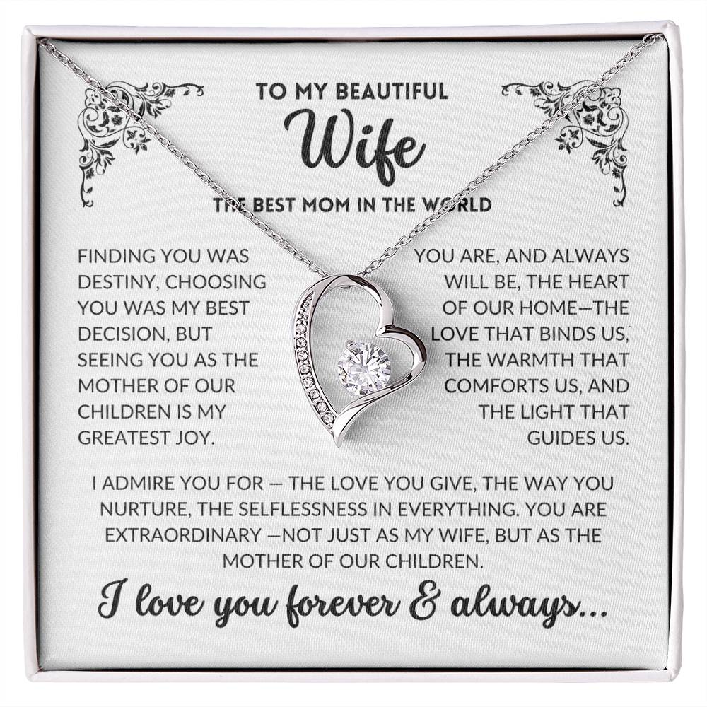 (Almost Sold Out) You are my Best Decision - To My Wife, The Best Mom (B/W)