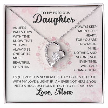 Forever Love Necklace - To My Daughter, From Mom