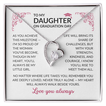 I'm So Proud Of You - Graduation Necklace, To My Daughter