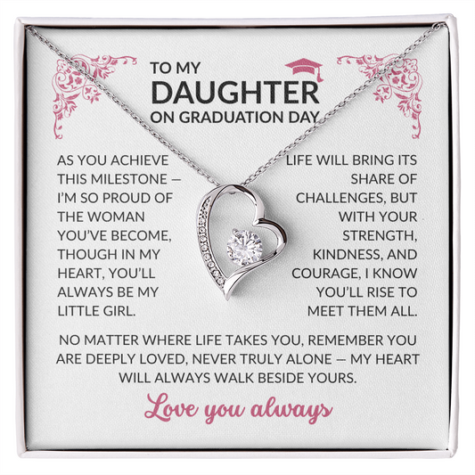 I'm So Proud Of You - Graduation Necklace, To My Daughter