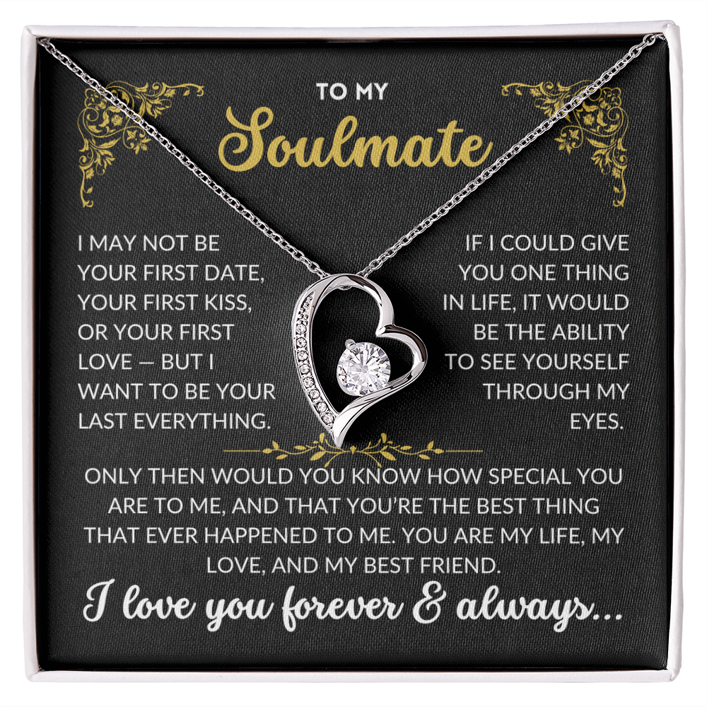 To My Soulmate - How Special You Are (Black Background)