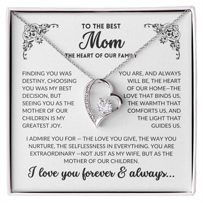 (Almost Sold Out) You Are My Best Decision - To The Best Mom, Heart of Our Family (B/W)