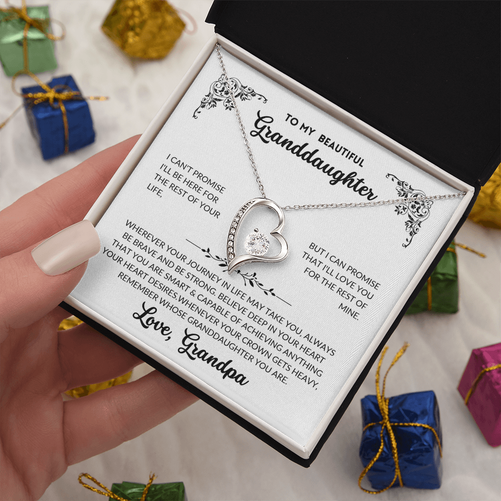To My Beautiful Granddaughter - A003