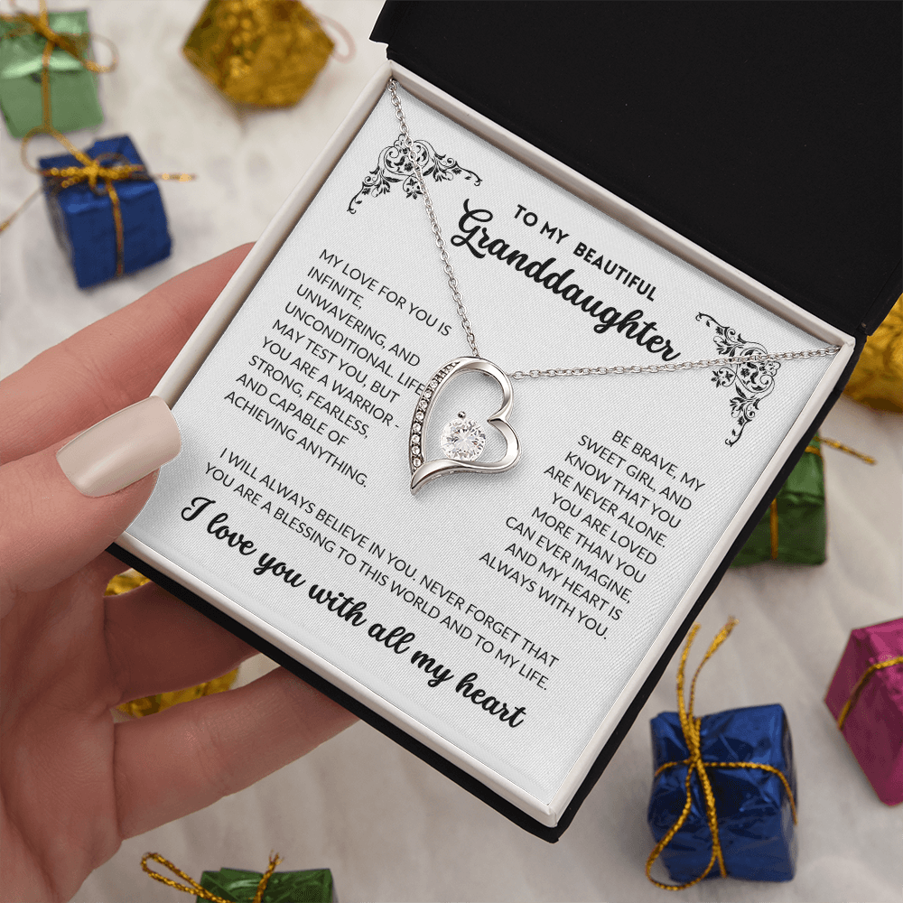 To My Beautiful Granddaughter - A004