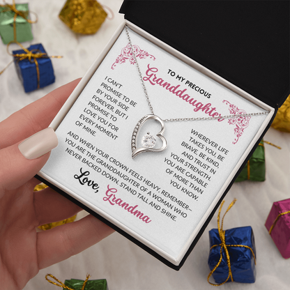 Promise To Love Your Forever - To My Granddaughter, From Grandma