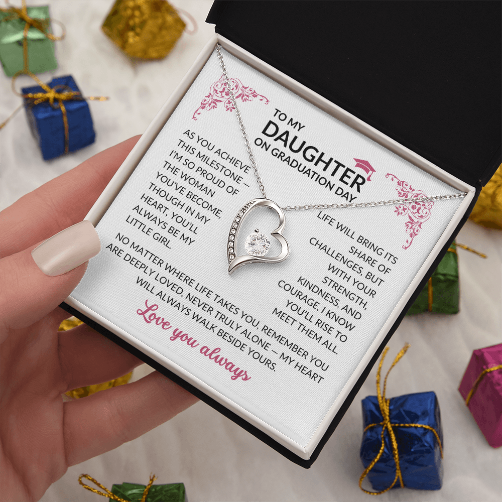 I'm So Proud Of You - Graduation Necklace, To My Daughter