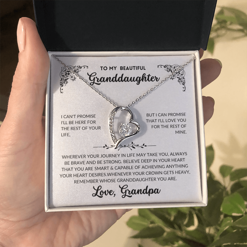 To My Beautiful Granddaughter - A003