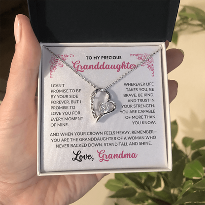 Promise To Love Your Forever - To My Granddaughter, From Grandma