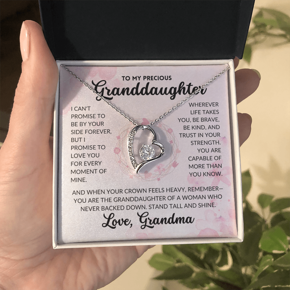 Forever Love Necklace - To My Granddaughter, From Grandma