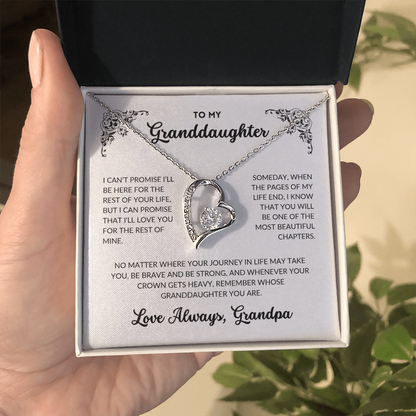To My Beautiful Granddaughter - A007
