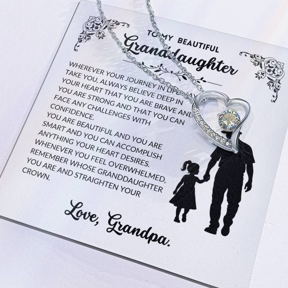 To My Beautiful Granddaughter - A005