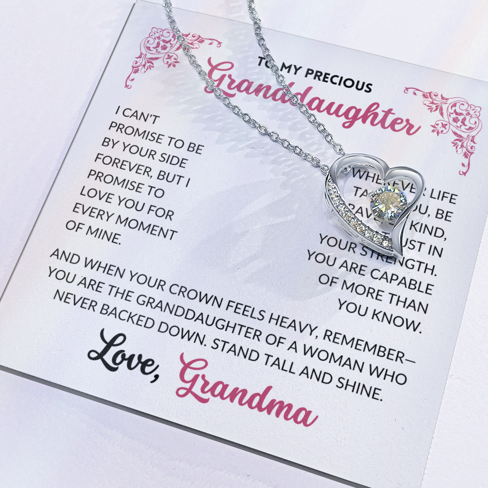 Promise To Love Your Forever - To My Granddaughter, From Grandma