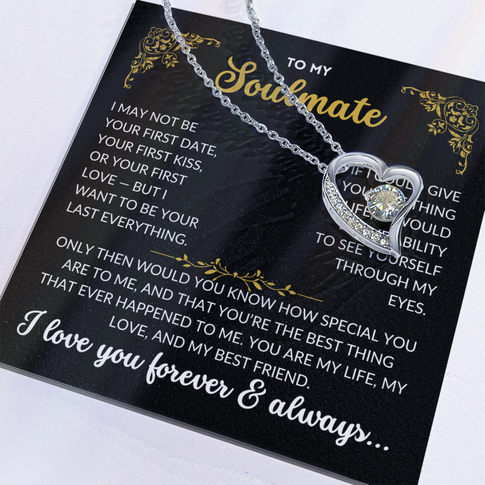 To My Soulmate - How Special You Are (Black Background)