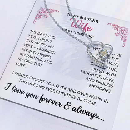 To My Beautiful Wife - The Day I Said 'I Do'