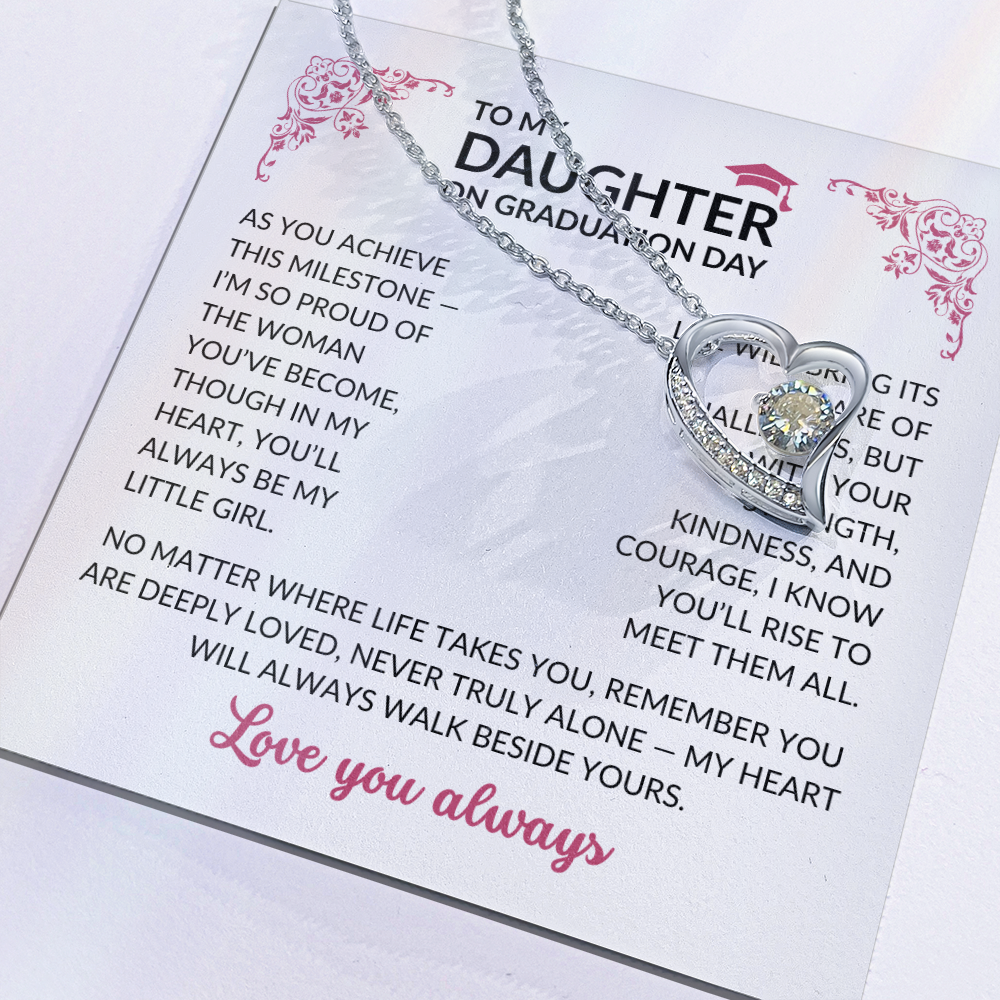 I'm So Proud Of You - Graduation Necklace, To My Daughter