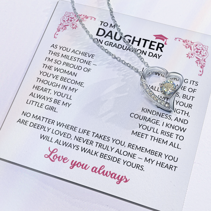 I'm So Proud Of You - Graduation Necklace, To My Daughter