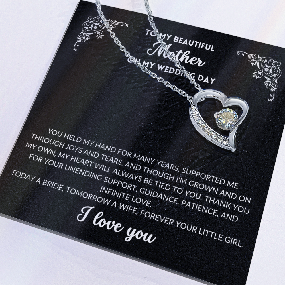 To My Beautiful Mother On My Wedding Day - M005