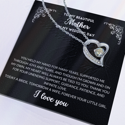 To My Beautiful Mother On My Wedding Day - M005