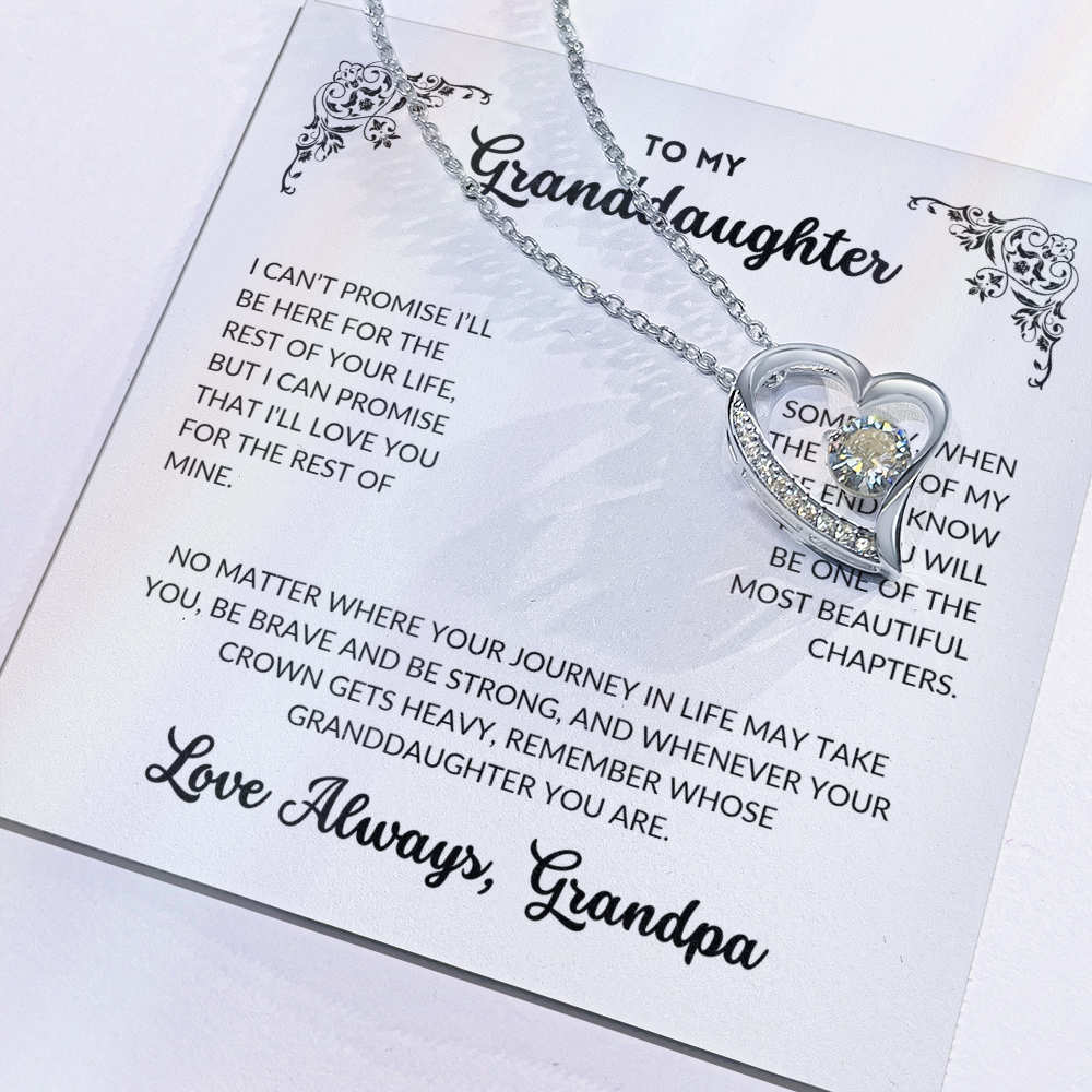 To My Beautiful Granddaughter - A007
