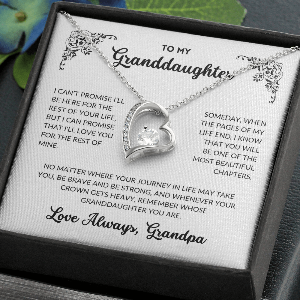To My Beautiful Granddaughter - A007
