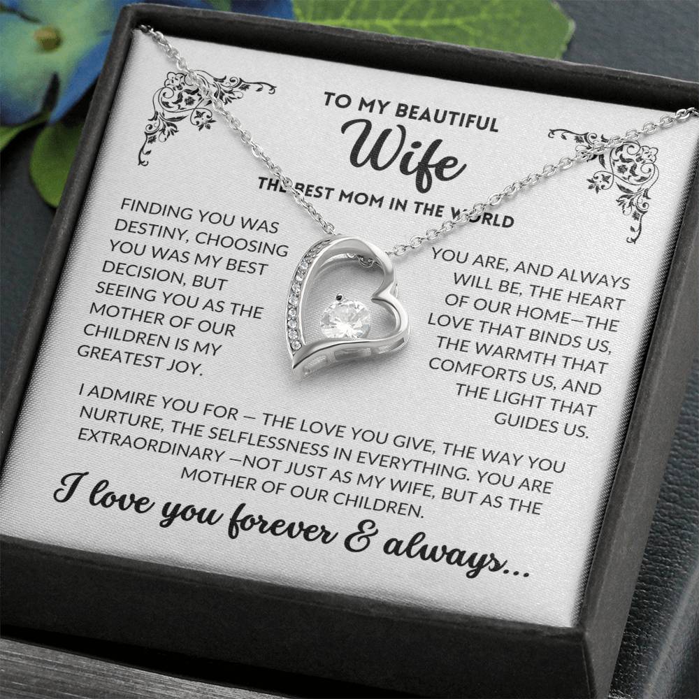 (Almost Sold Out) You are my Best Decision - To My Wife, The Best Mom (B/W)