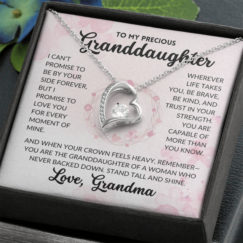 Forever Love Necklace - To My Granddaughter, From Grandma