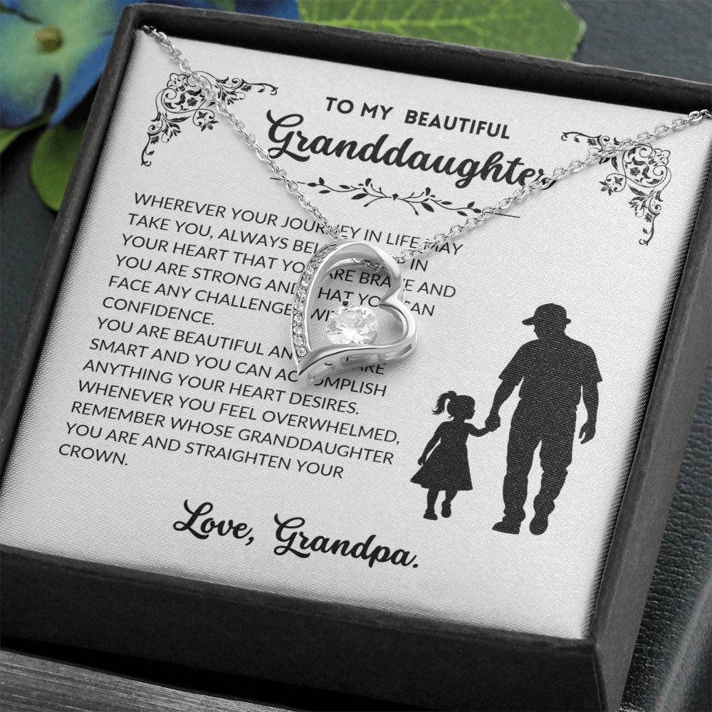 To My Beautiful Granddaughter - A005