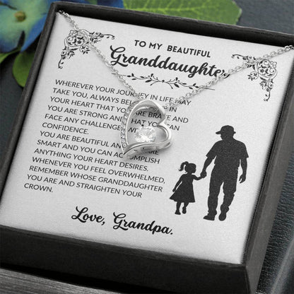 To My Beautiful Granddaughter - A005