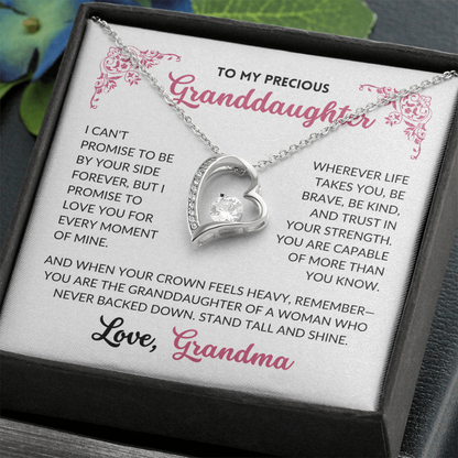 Promise To Love Your Forever - To My Granddaughter, From Grandma