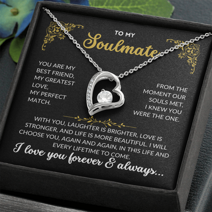 To My Soulmate - My Perfect Match (Black Background)