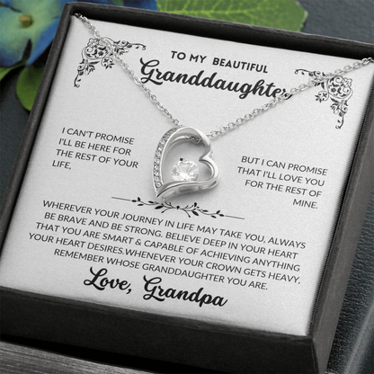 To My Beautiful Granddaughter - A003