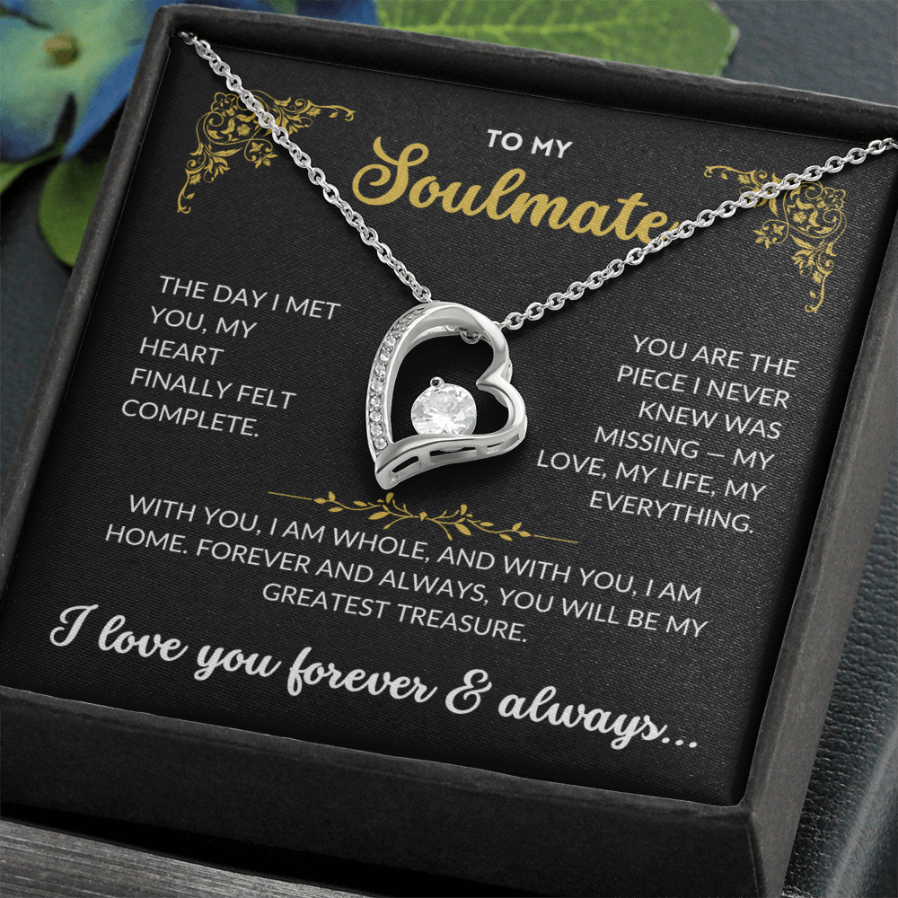 To My Soulmate - You Are My Home (Black Background)