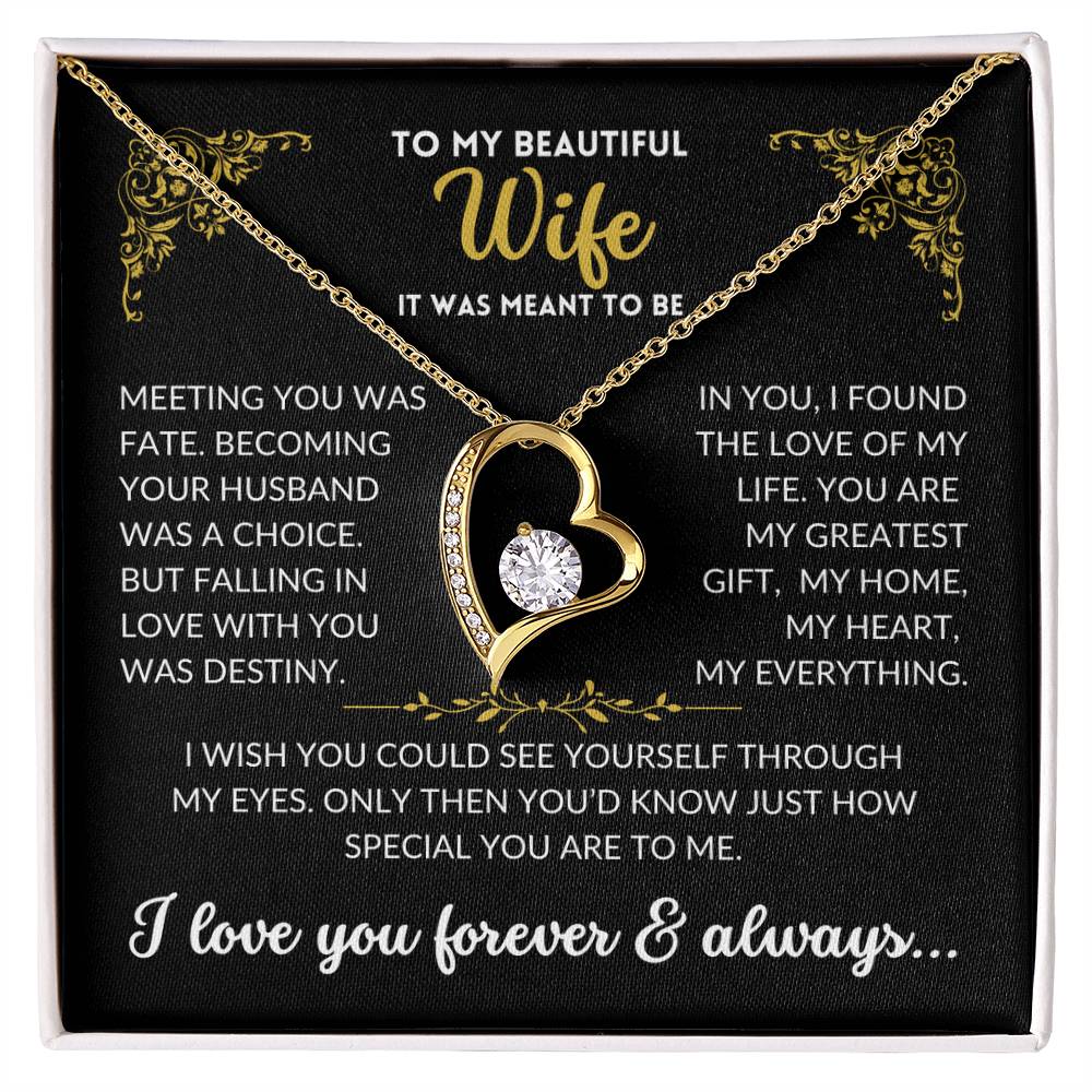 (Almost Sold Out) To My Beautiful Wife - It Was Meant To Be