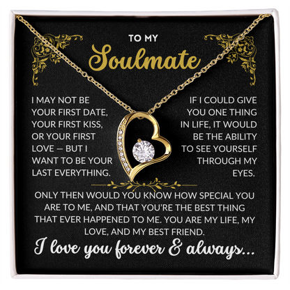 To My Soulmate - How Special You Are (Black Background)
