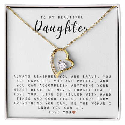 To My Daughter, I Will Always Love You - Q011