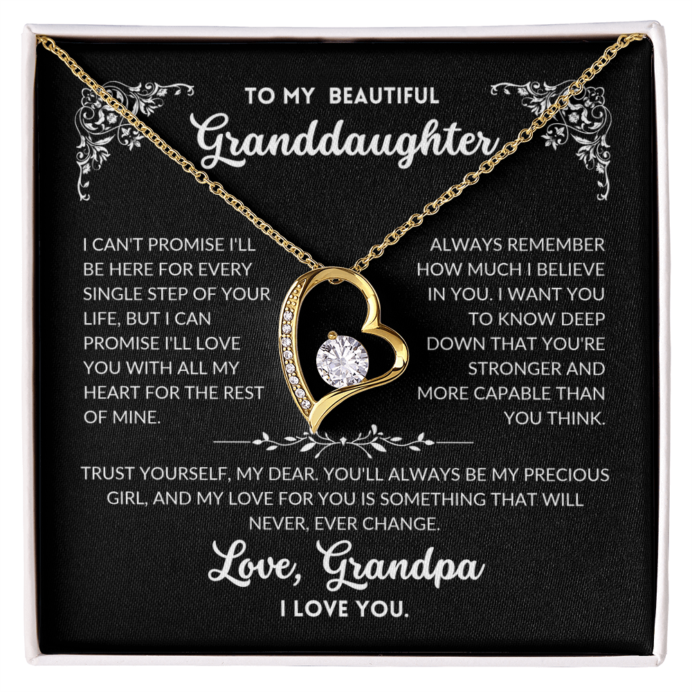To My Beautiful Granddaughter - A002