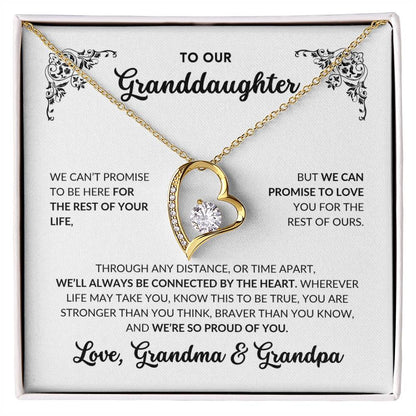 To My Beautiful Granddaughter - A006