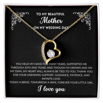 To My Beautiful Mother On My Wedding Day - M005