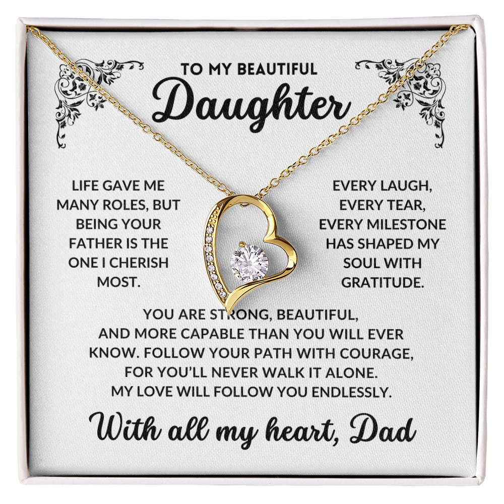 To My Daughter, I Will Always Love You - Q001