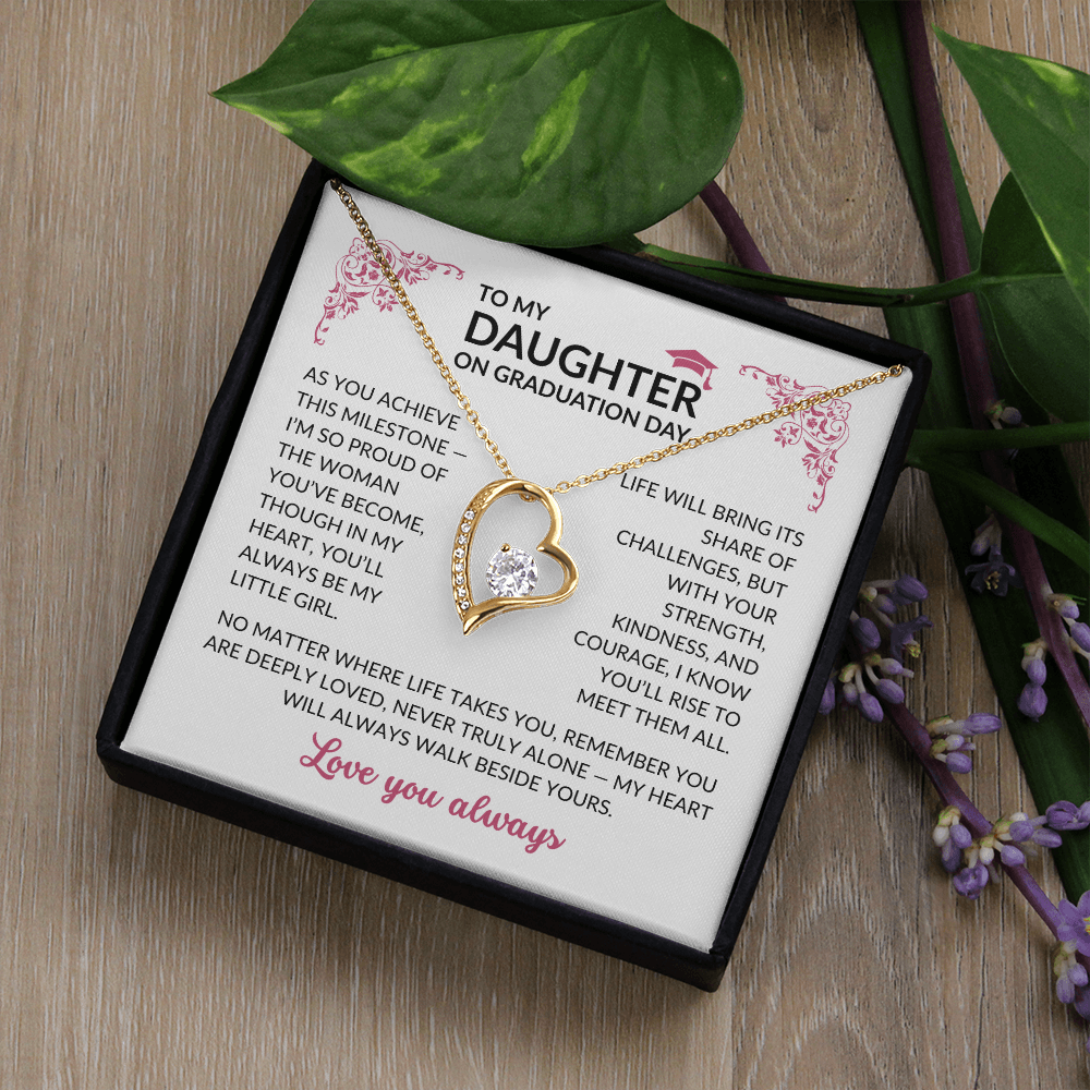 I'm So Proud Of You - Graduation Necklace, To My Daughter
