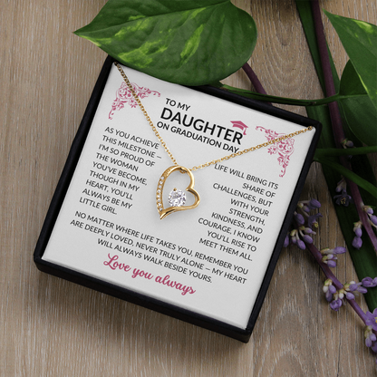 I'm So Proud Of You - Graduation Necklace, To My Daughter