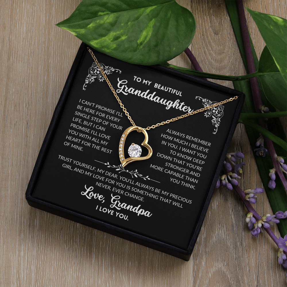 To My Beautiful Granddaughter - A002