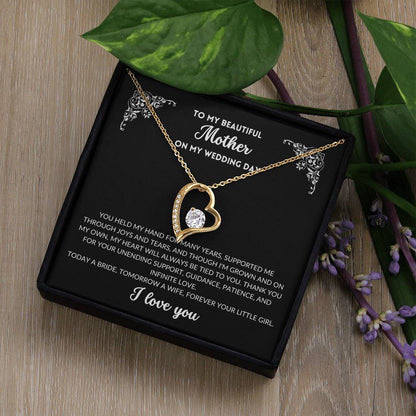 To My Beautiful Mother On My Wedding Day - M005