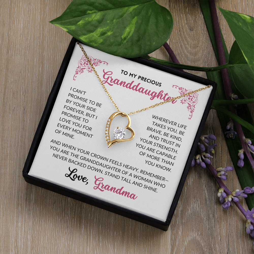 Promise To Love Your Forever - To My Granddaughter, From Grandma