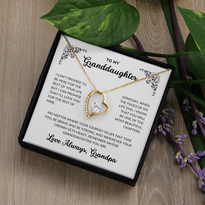 To My Beautiful Granddaughter - A007