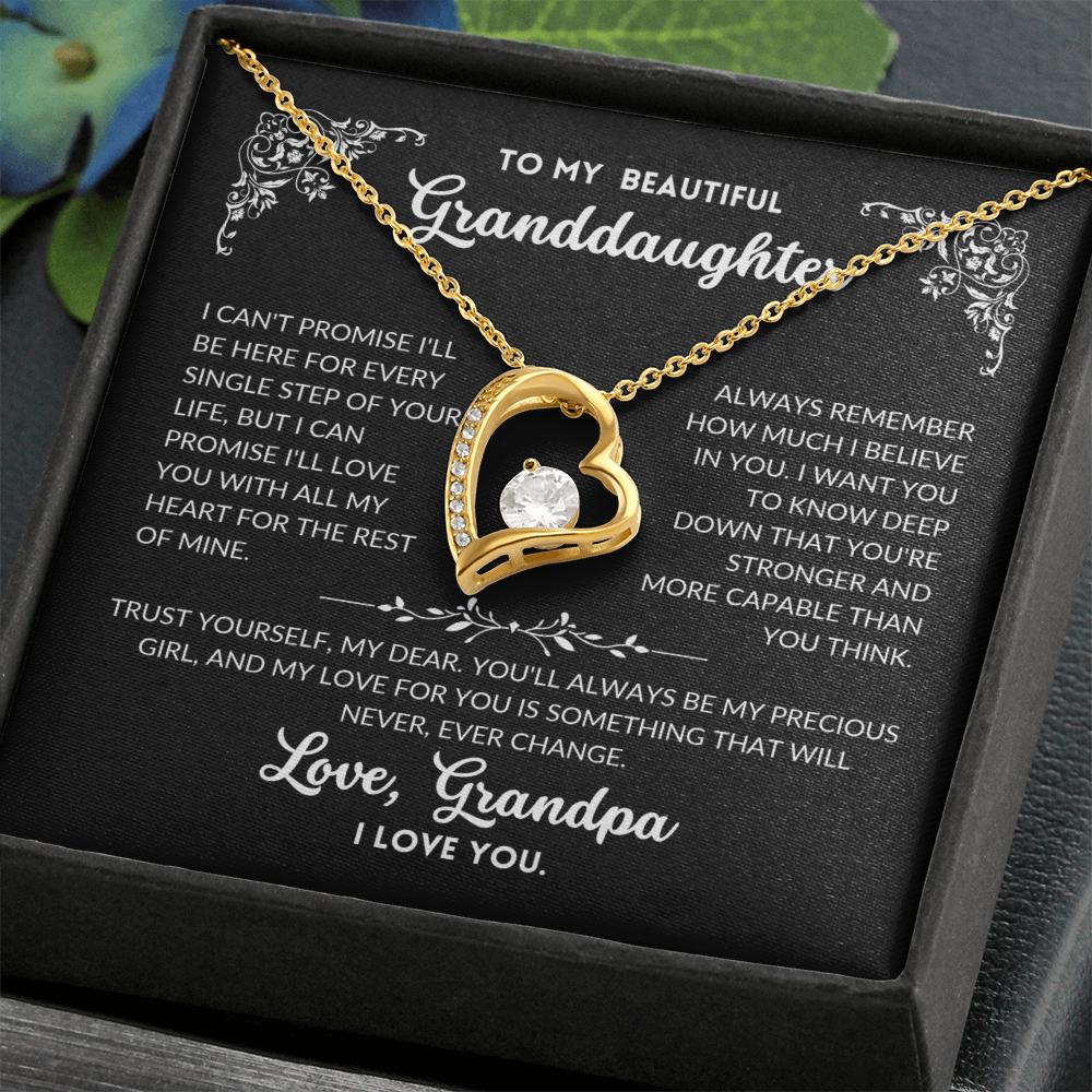 To My Beautiful Granddaughter - A002