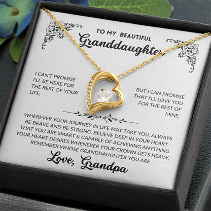 To My Beautiful Granddaughter - A003