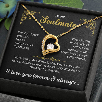 To My Soulmate - You Are My Home (Black Background)